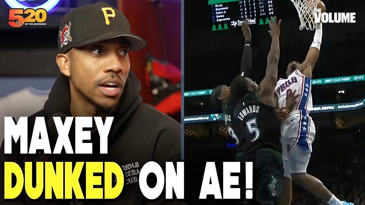 Jeff Teague REACTS to Tyrese Maxey’s CRAZY DUNK over Anthony Edwards: “1st Team All-NBA” | Club 520