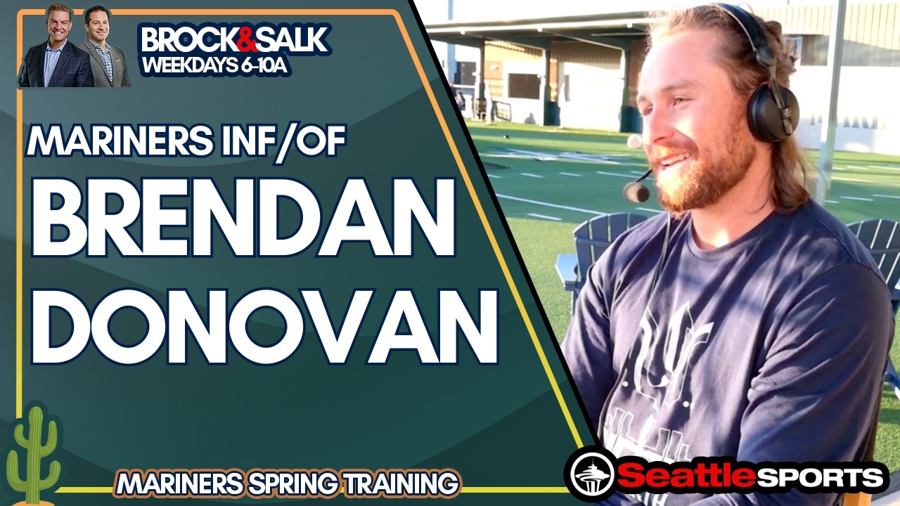 Brendan Donovan on His Role Hitting Leadoff in the Mariners Elite Lineup | #SeattleSports