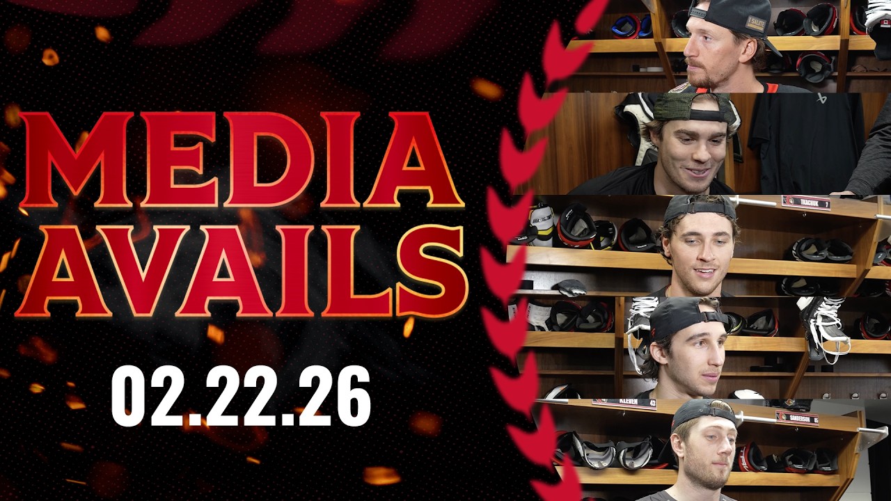 Shane Pinto, Tyler Kleven, Ridly Greig, Dylan Cozens, Thomas Chabot Media Availability