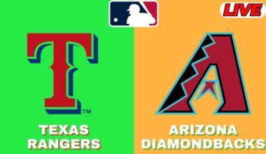 🔴LIVE : Arizona Diamondbacks Vs Texas Rangers | MLB 2026 | MLB Live Baseball Score