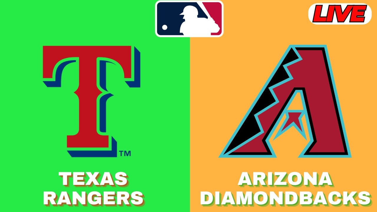 🔴LIVE : Arizona Diamondbacks Vs Texas Rangers | MLB 2026 | MLB Live Baseball Score