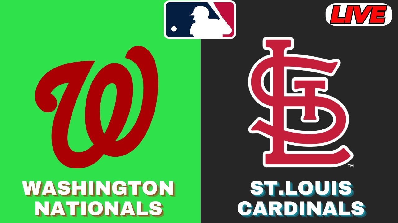 🔴LIVE : St. Louis Cardinals Vs Washington Nationals | MLB 2026 | MLB Live Baseball Score