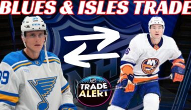 Breaking News: NHL Trade - Blues & Isles Swap Forwards