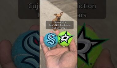 Cujo’s NHL PICKS | Seattle Kraken vs Dallas Stars 🐕 02-25-2026 #CujoCatches