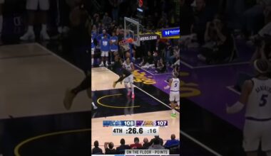 What a Fantastic Finish between the Magic & Lakers 😱