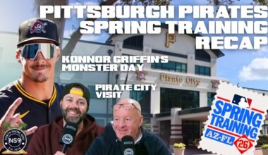 Konnor Griffin Hits 2 MONSTER HR (111 MPH, 440 FT) as Pirates Torch Red Sox 16-7 | Spring Recap