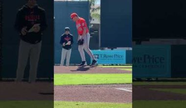 Chris Bassitt Throws Live Batting Practice for Baltimore Orioles