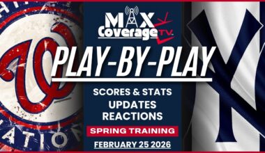 🔴LIVE -Washington Nationals vs New York Yankees - Play-By-Play - Spring Training (2/25/26)