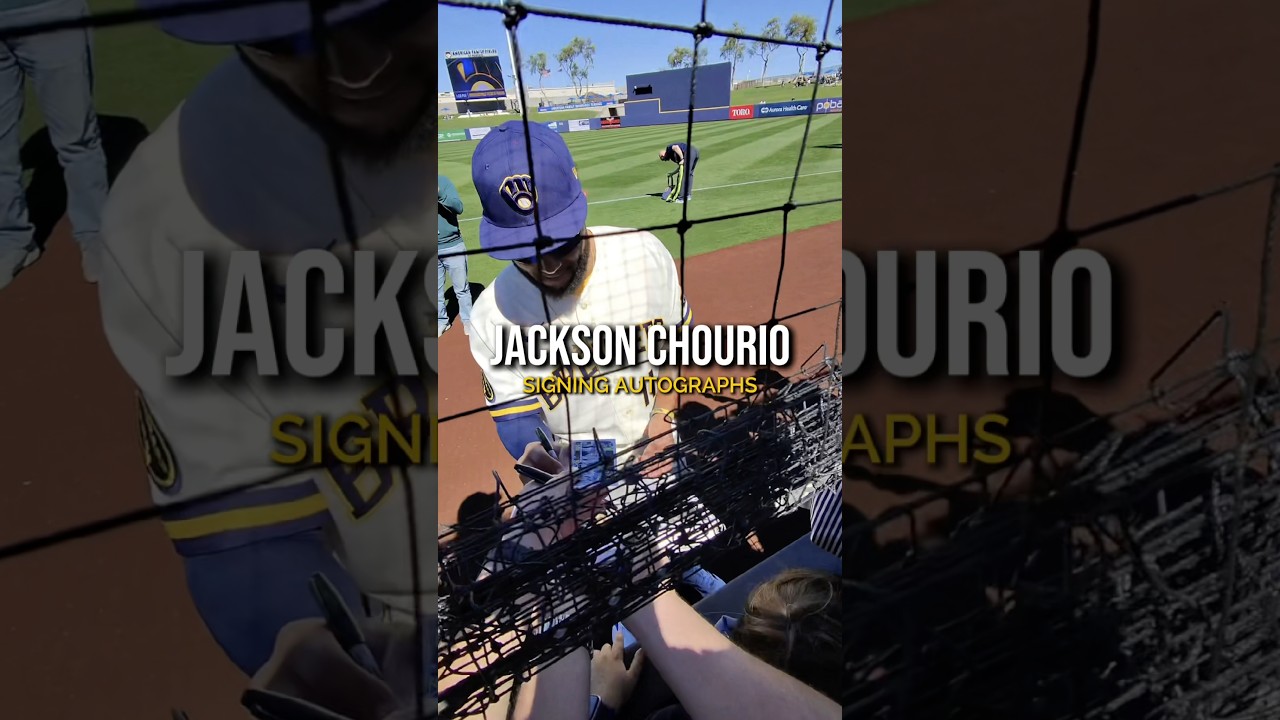 I Met Milwaukee Brewers Outfielder Jackson Chourio