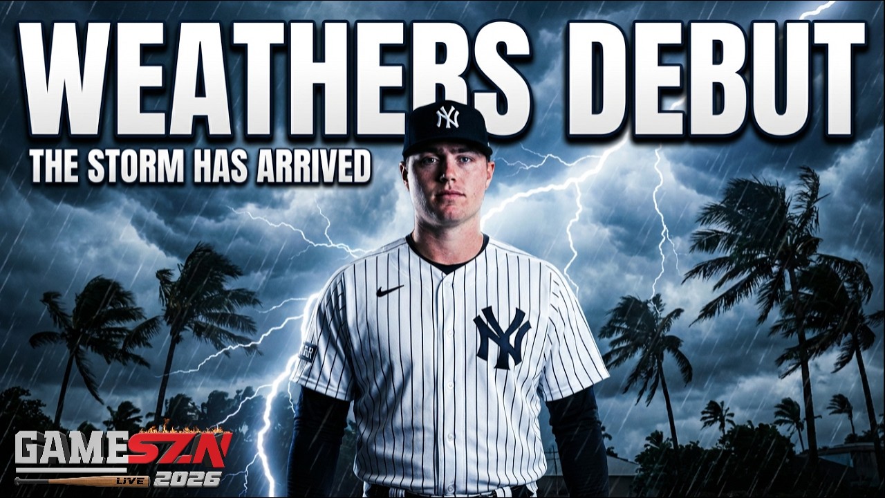LIVE Yankees vs Nationals: RYAN WEATHERS DEBUT