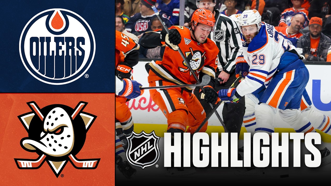 Oilers vs. Ducks | NHL Highlights | February 25, 2026