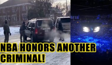 NBA's Minnesota Timberwolves honors criminal Leftist SHOT by ICE!