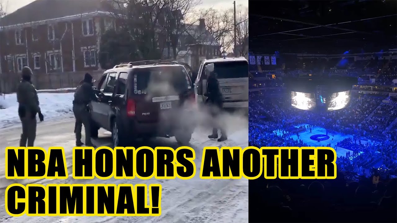 NBA's Minnesota Timberwolves honors criminal Leftist SHOT by ICE!