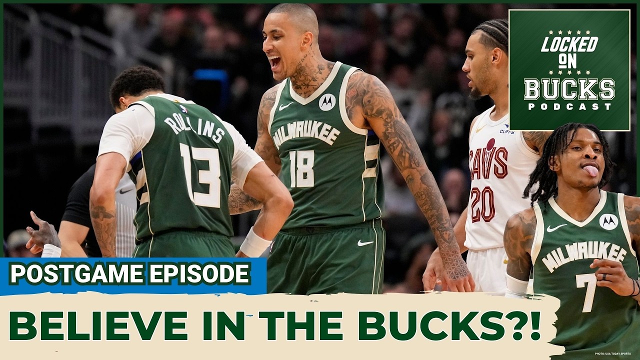 Milwaukee Bucks HOLD ON as Kevin Porter Jr. and Ryan Rollins Lead Dramatic Finish Against The Cavs