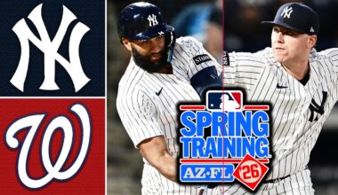 New York Yankees vs Washington Nationals | Spring Training Highlights (2/25/26)