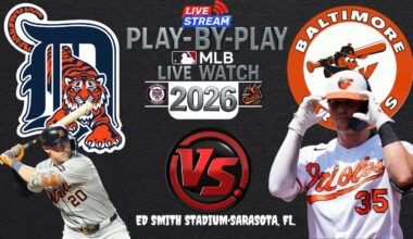 Baltimore Orioles vs Detroit Tigers 🔴 MLB LIVE Play-by-Play Watch