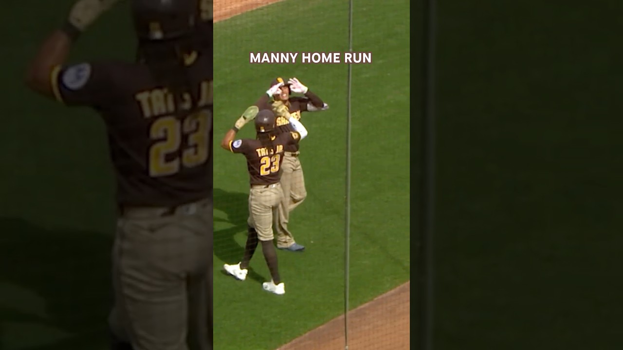 Manny freakin’ Machado. #HomeRun #Baseball #MLB #Padres #SpringTraining