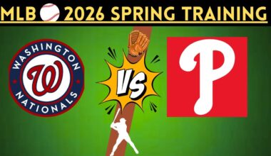 2026 MLB ST: Philadelphia Phillies vs. Washington Nationals LIVE | Radio-Style Play-by-Play