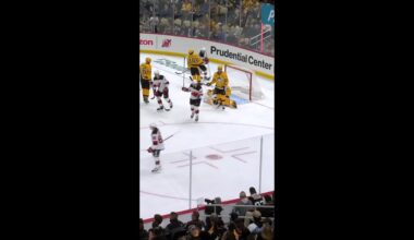 Paul Cotter with a Short Goal vs. Pittsburgh Penguins