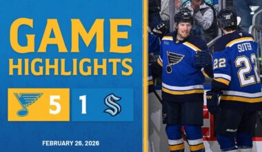 Game Highlights: Blues 5, Kraken 1