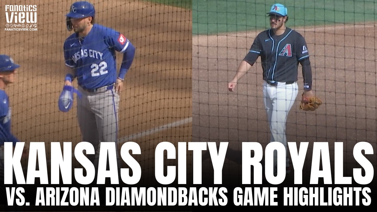 Kansas City Royals vs. Arizona Diamondbacks 2026 Spring Training Game Highlights | 2.26.26