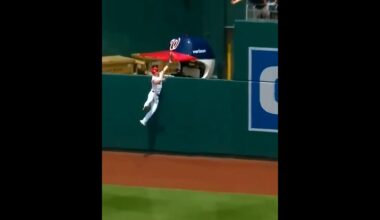 Top Plays of 2025 (MLB): Jacob Young Robs HR vs Reds (pt 42) #nationals #mlb #baseball #topplays
