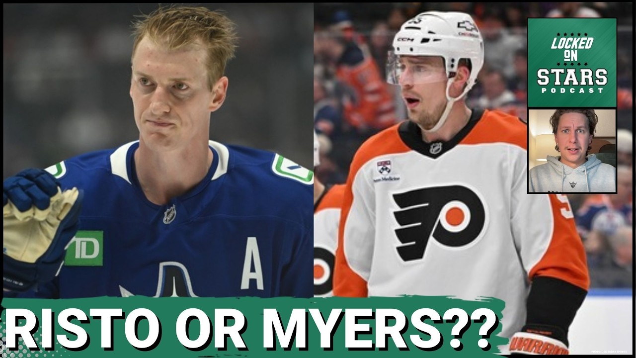 Big Moves: Dallas Stars Eye Rasmus Ristolainen & Tyler Myers—Which DEFENSEMAN Should They SIGN?