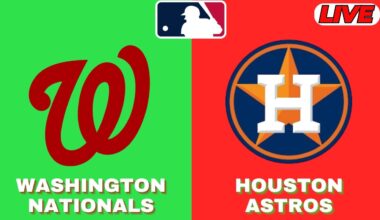 🔴LIVE : Houston Astros Vs Washington Nationals | MLB 2026 | MLB Live Baseball Score