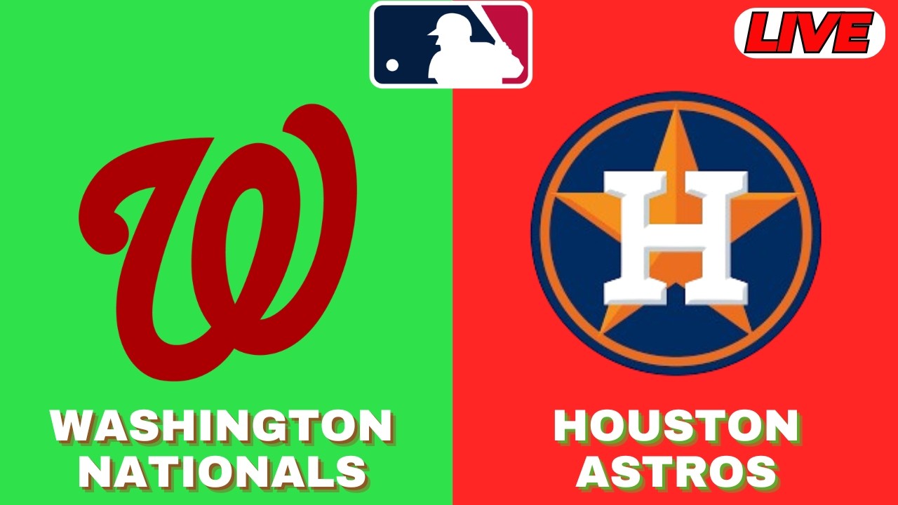 🔴LIVE : Houston Astros Vs Washington Nationals | MLB 2026 | MLB Live Baseball Score