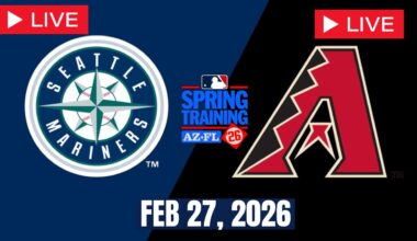 MLB LIVE! Arizona Diamondbacks vs Seattle Mariners | Spring Training 2026 | Full Game 2/27/26