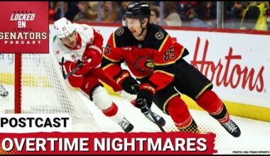 POST CAST: BRADY TKACHUK SCORES IN OLYMPICS RETURN, OTTAWA SENATORS LOSE IN OT VS DETROIT RED WINGS