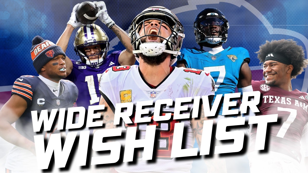 Can the BILLS put an END to their WIDE RECEIVER SAGA? Potential PROSPECTS & FIXES with Matt Harmon