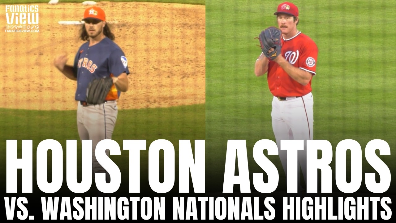 Houston Astros vs. Washington Nationals 2026 Spring Training Game Highlights | 2.27.26