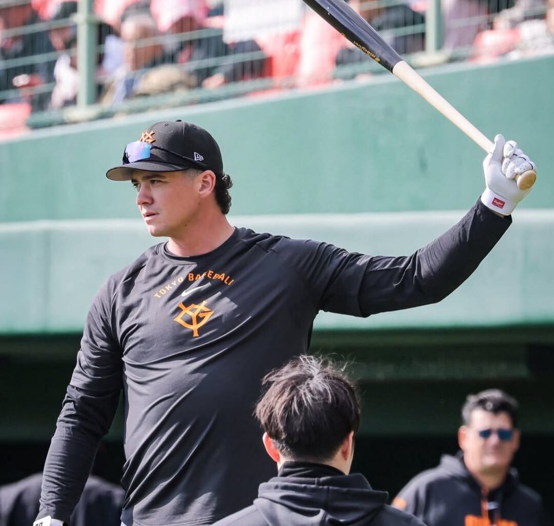 Bobby Dalbec BP photos from Japan