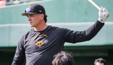 Bobby Dalbec BP photos from Japan