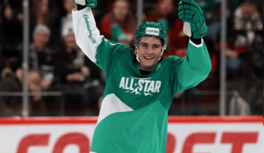 Matvey Korotky scored a hat trick in the KHL All-Star Game