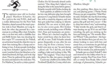 Schaffer made the "Talk of the Town" in the New Yorker. This is quite the literary feather in an already very confidently worn cap!