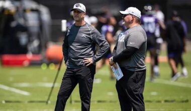 Giants HC John Harbaugh hires Greg Roman to offensive staff after Chargers exit