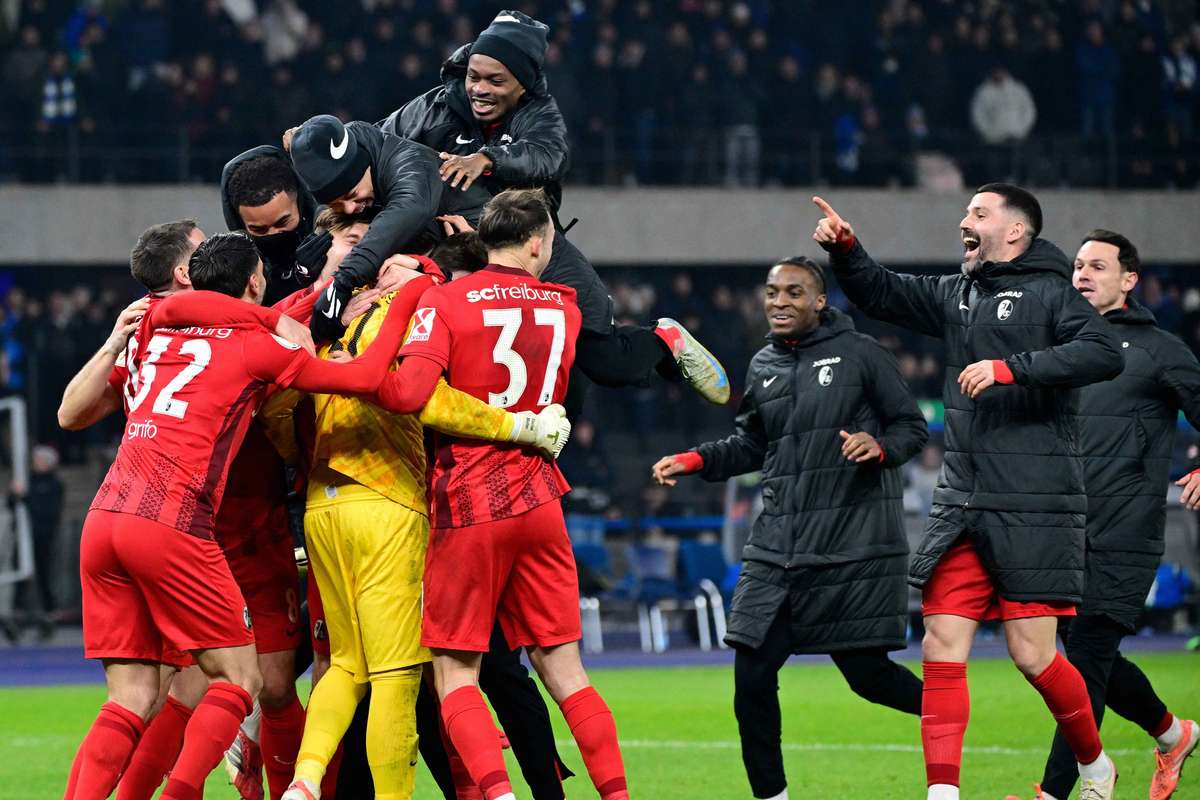 Freiburg battle into final four of DFB Pokal with penalty-shootout win over Hertha Berlin