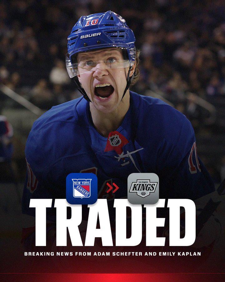 The LA Kings have acquired Artemi Panarin from the NY Rangers in exchange for a conditional third-round pick and prospect Liam Greentree. per @adamschefter