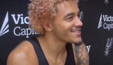 San Antonio Spurs releases Jeremy Sochan