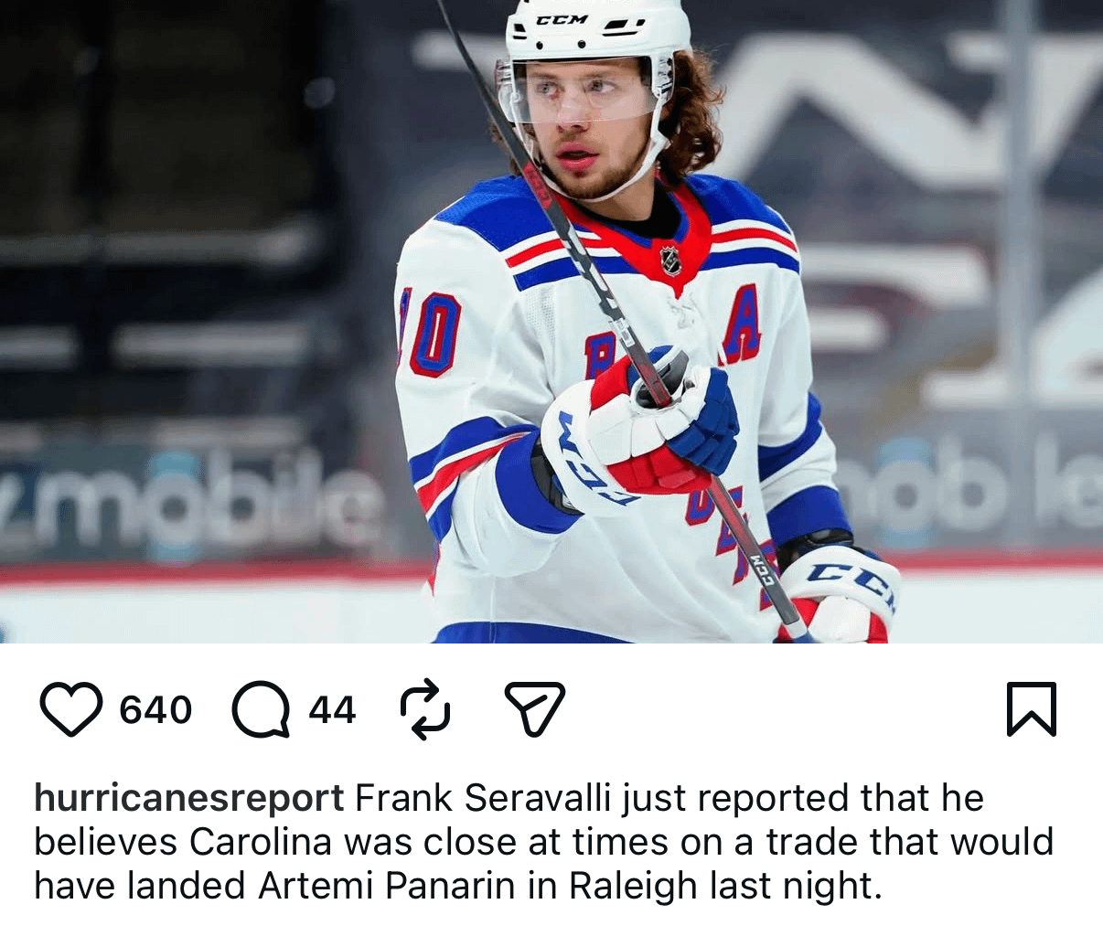 Seravalli Points to Possible Bread Man Trade(?)