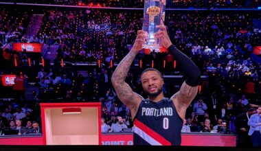 That’s my point guard! Dame wins 2026 NBA All-Star 3pt competition
