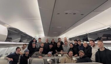 Team Sweden is on their way to Milan