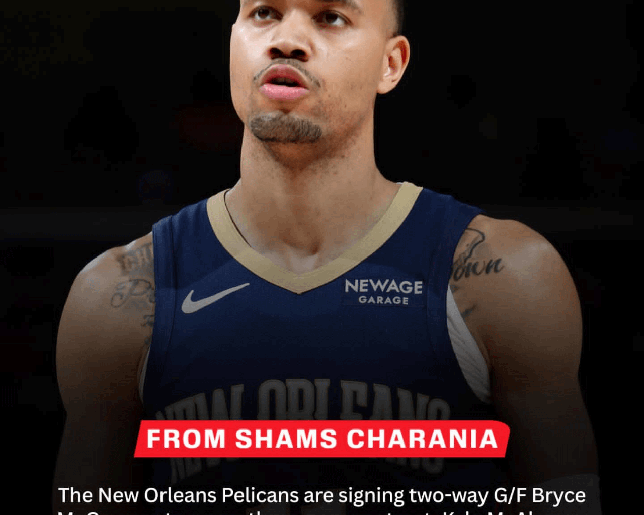 Bryce McGowens gets signed to a 3 year contract