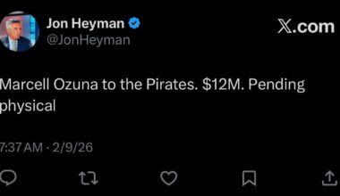 [Heyman] Marcell Ozuna to the Pirates. $12M. Pending physical