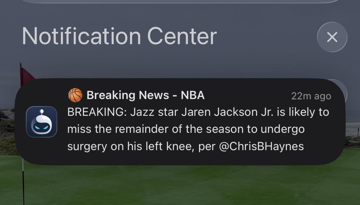 Wow lol did you guys hear ? JJJ out the rest of the year.