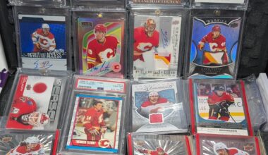 Recently got back into hockey cards. Here's some highlights of my rapidly growing Flames collection