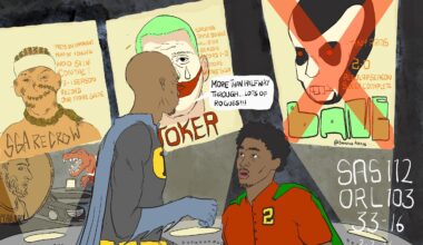 wembat-yama and boy wonder take down bane