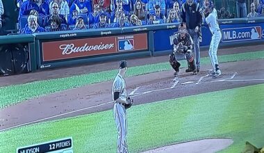 While everyone else is watching the super bowl, I put on game 7 of the 2014 WS 🧡🖤